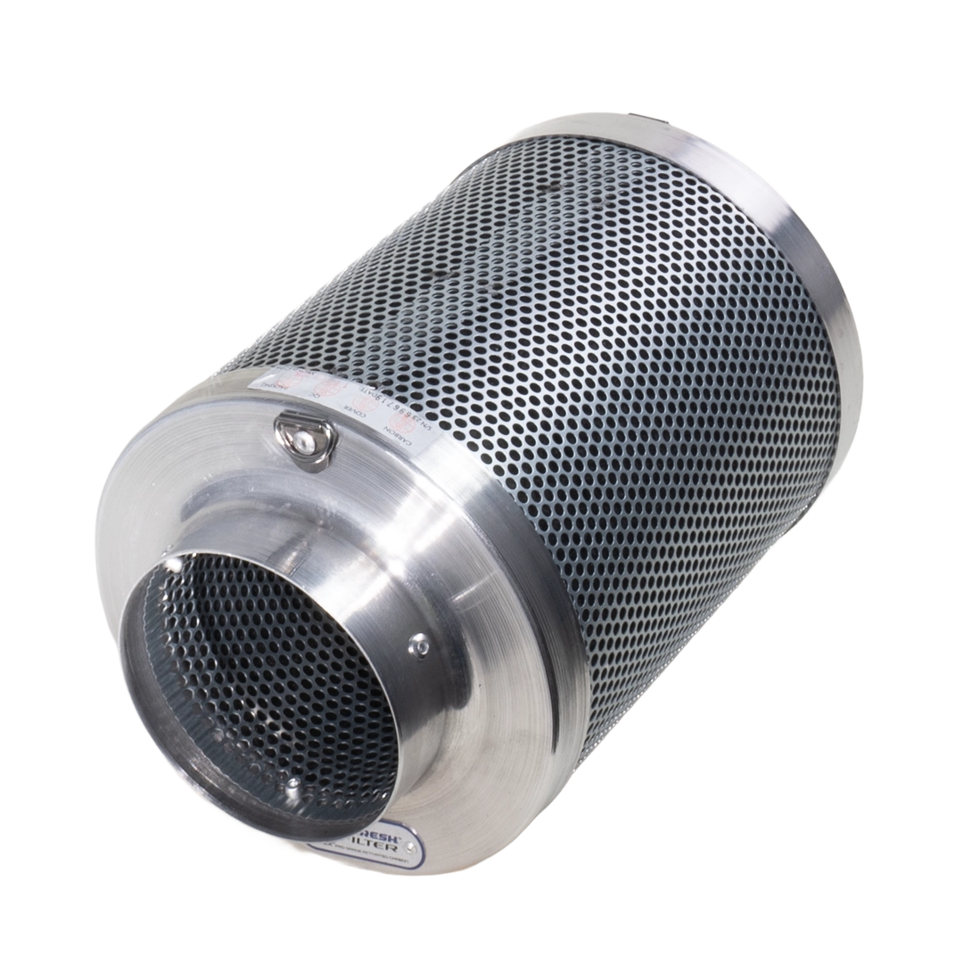 Phresh 125mm x 300mm carbon filter 425 m3/h for grow room odour control